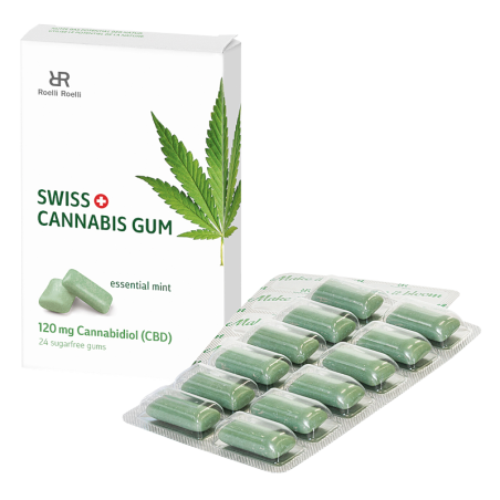 Roelli Roelli - Swiss Cannabis Gum, 120 mg CBD