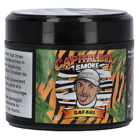Capital Bra Smoke - Safari Shisha tobacco, 200g