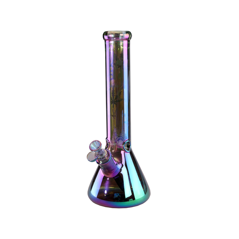 Black Leaf - Purple Magic Beakerbong Ice Rainbow effect