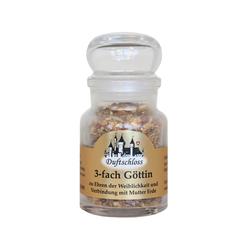 Duftschloss - 3-fach Göttin Räuchermischung, 60ml