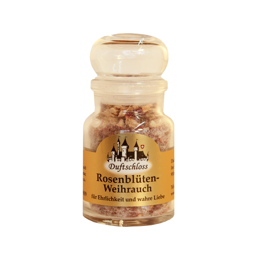 Duftschloss - Pétales de Rose Mélange dEncens, 60ml