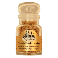 Duftschloss - Sandalwood (white) chips Incense Blend, 60ml