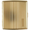 Cigarette case gold patterned