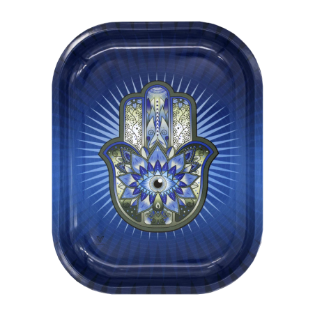 V-Syndicate - Hamsa Tray bleu petit