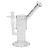 Blaze Glass - Pipe avec pomme de douche et cône diffuseur