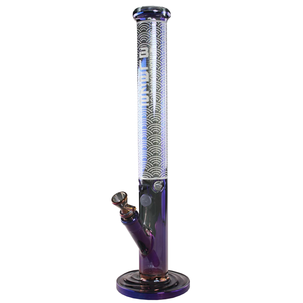Blaze Glass - Icebong rainbow effect blue/purple
