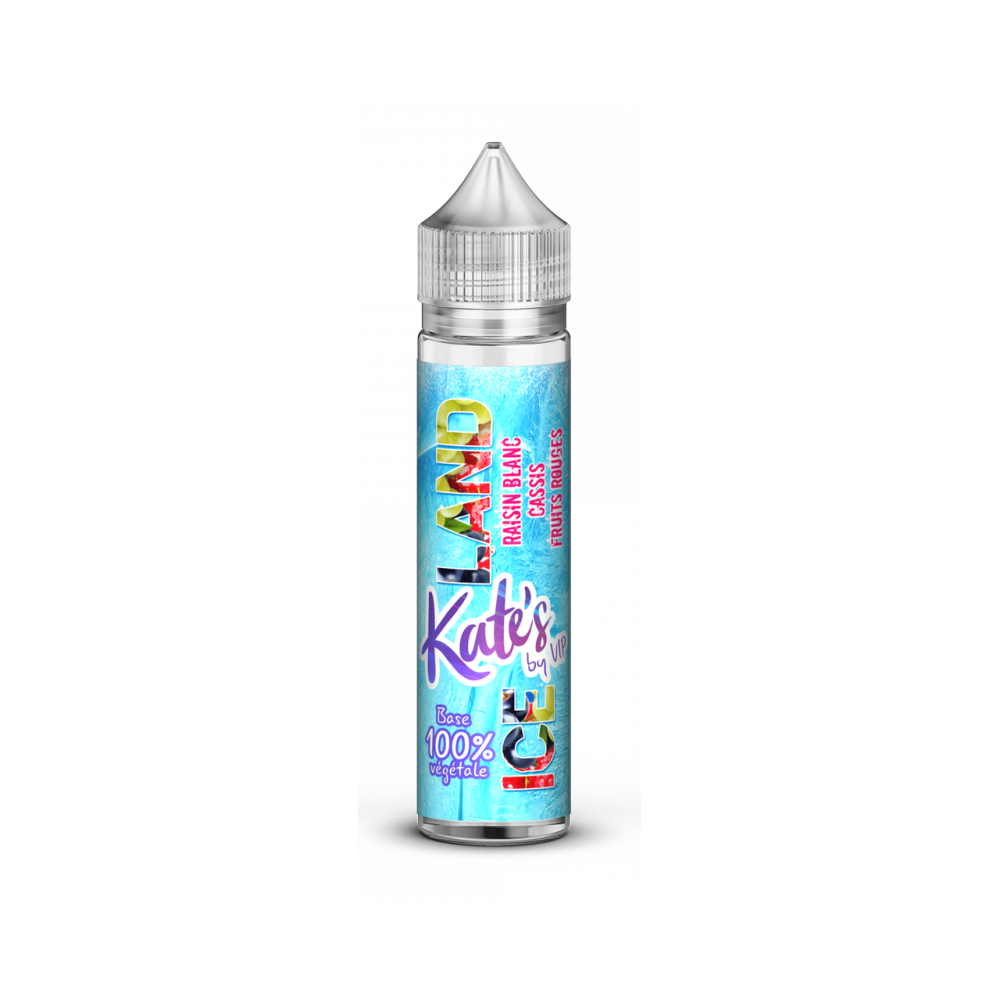 Vaping in Paris - Raisin Blance Cassis Fruits Rouges Kates by VIP Ice Land, 50ml, Shortfill