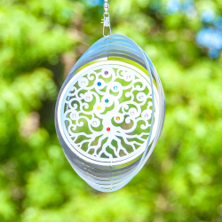Yggdrasil Wind Chime World Tree Mobile Ø 15 cm stainless steel