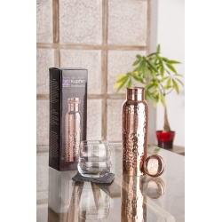 Kupferflasche Blume des Lebens