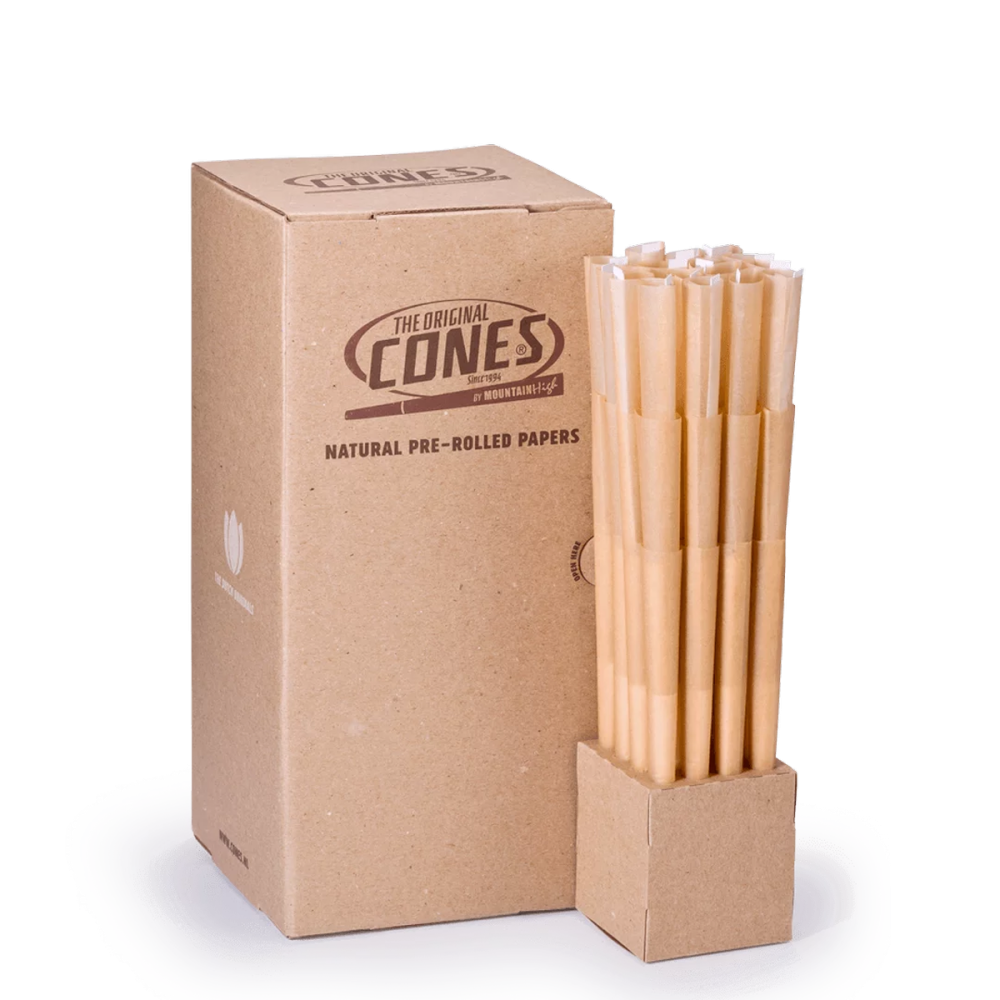 Cones - Bio Organic Hemp Super Sized 180mm, 192 pièces