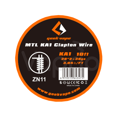 GeekVape - MTL KA1 Clapton Wire ZN11, 3m