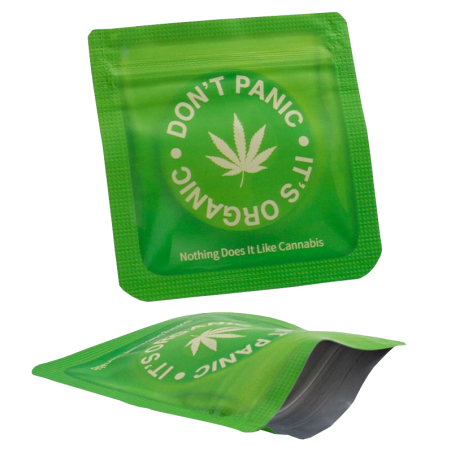 Amsterdam - Dont Panic 64x64mm Smell Proof Bags, 10 Stk