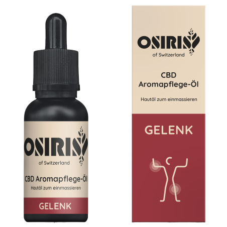 Osiris - Huile de soin aromatique Gelenkwohl avec CBD