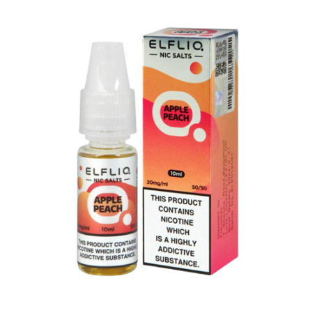 Elfliq - Apple Peach Nic Salts, 10ml