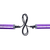 Lumatek - Câble en Daisy Chain de la Barre LED UV, 1.5m