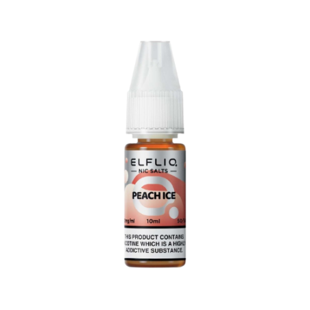 Peach Ice Nic Salts, 10ml