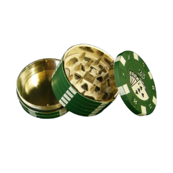 Pokerchip Mühle Grün