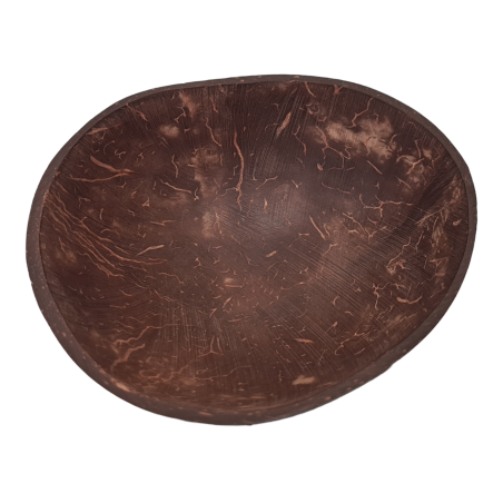 Kokosnuss Schale Geschliffen