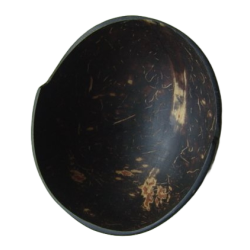 Kokosnuss Schale Geschliffen