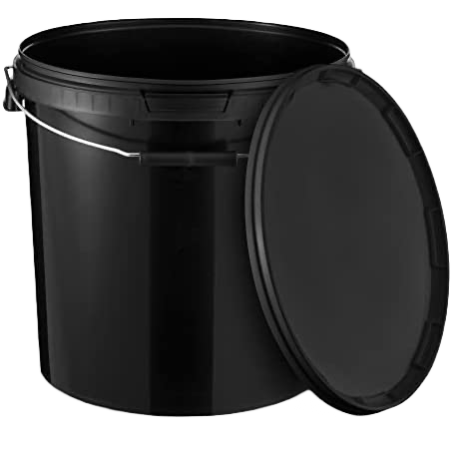 Eimer, schwarz, 20 L