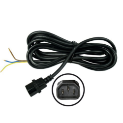 Câble sans connecteur 4m et connecteur IEC mâle