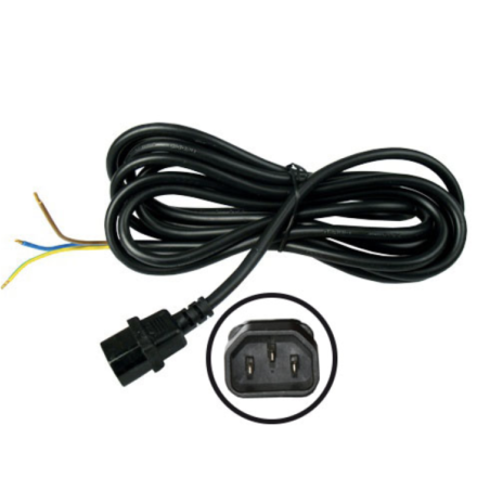 Kabel ohne Stecker 2m und IEC Anschluss männlich