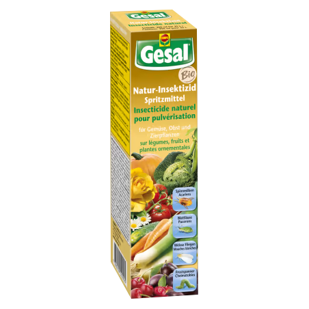 Gesal - Organic natural insecticide spray for vegetables, fruits and ornamentals, 250ml