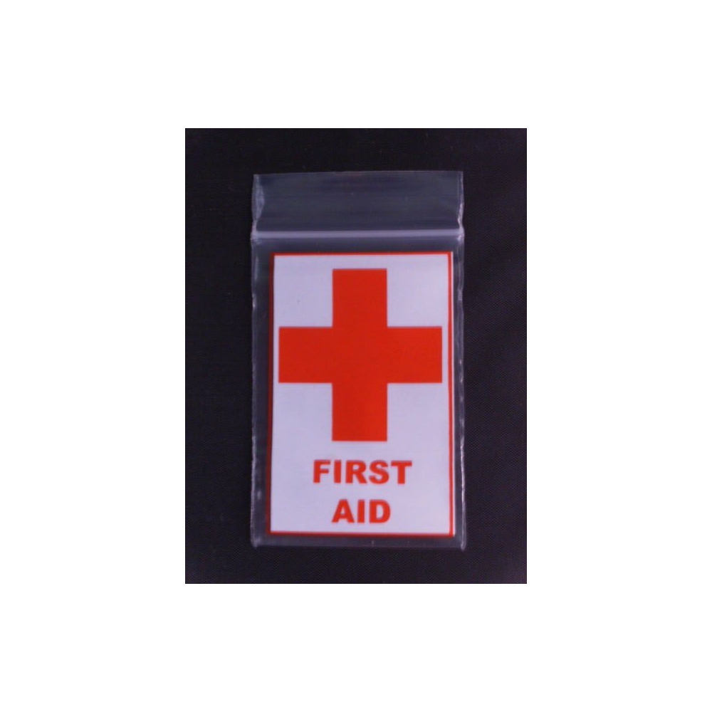 Minigrip First Aid 40 x 60 mm, 100 pcs
