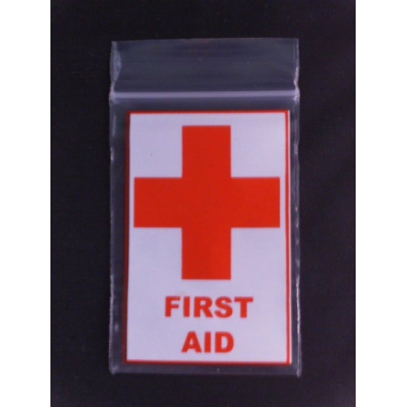 Schnellverschlußbeutel First Aid 40 x 60 mm, 100 Stück