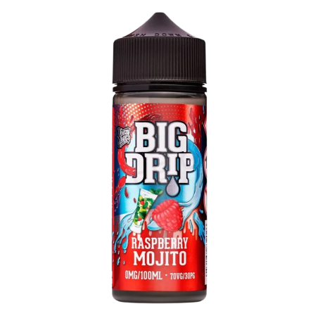 Doozy Vape Big Drip Raspberry Mojito, 100ml, Shortfill