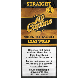 Al Capone Tobacco Leaf Wrap STRAIGHT
