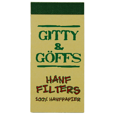 Gitty & Göff Filterblock hemp, 5.5x3cm