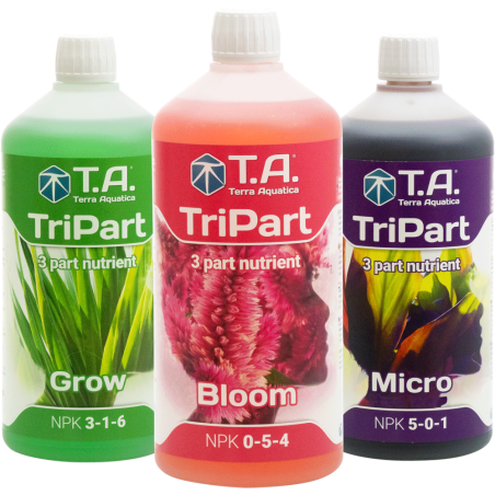 Terra Aquatica TriPart Grow (FloraGro), 1L