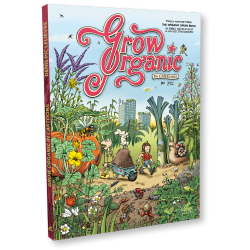 Mama Publishing Grow Organic in Cartoons, English Edition