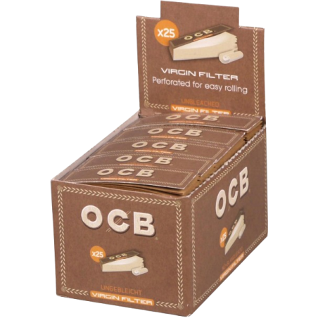 OCB Cardboard filter unbleached