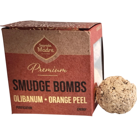 Sagrada Madre Bombitas Smudge Bombs Premium Orange Peel
