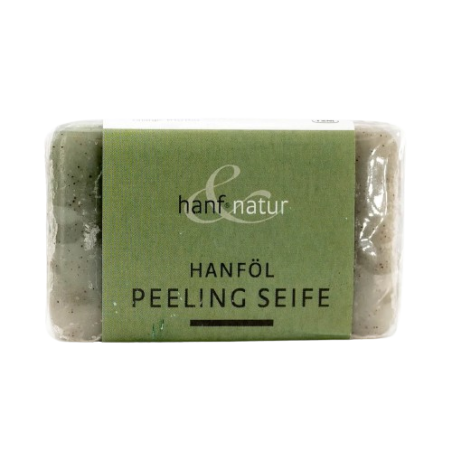 Hanföl Peeling Seife, 100g