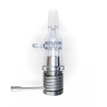 Graveda ball vape with titanium head and 4mm terppearls for excellent taste and vapor