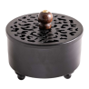Berk Devi - Incense burner with lid,  ø 10 cm