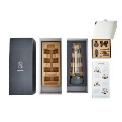 Session Goods Glass Bong, Charcoal