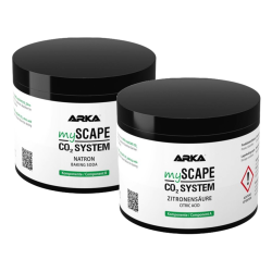 Arka myScape CO2 System Acide Citrique & Bicarbonate de Soude Refiller