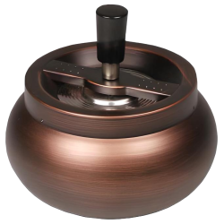 Drehascher Bauchig Matt, 13cm, Kupfer