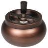 Rotary ashtray Belly Matt, 13cm, Copper