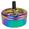 Rotating ashtray metal "Rainbow"