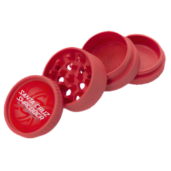 Santa Cruz Broyeur biodégradable Shredder, 3-partie rouge