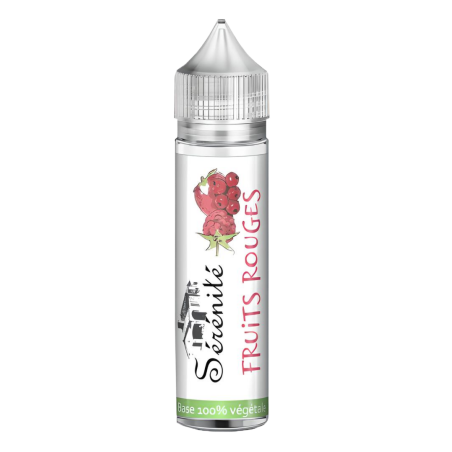 Sérénité Fruits Rouges, 40ml, Shortfill