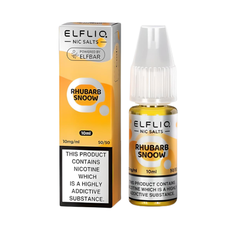 Elfliq Rhubarb Snoow Nic Salts, 10ml