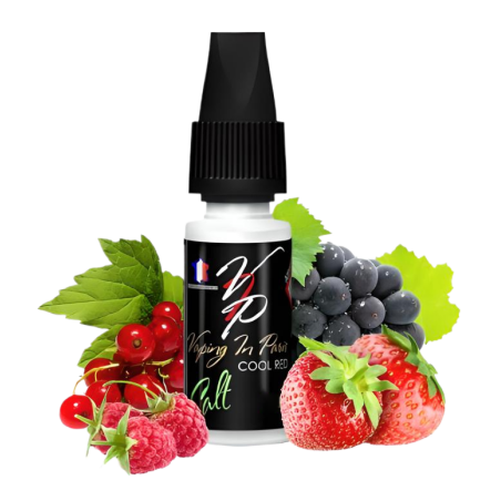 Vaping in Paris Cool Red Nic Salts, 10ml