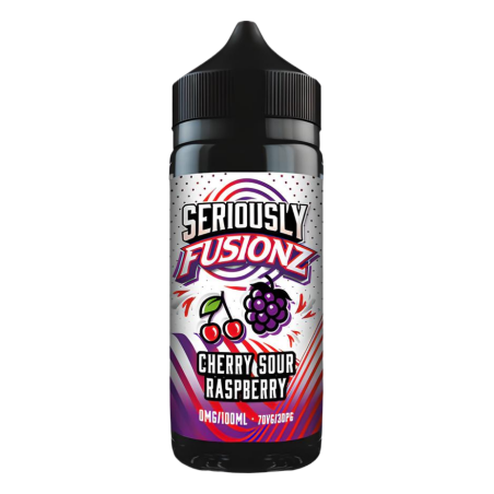 Doozy Vape Seriously Fusionz Cherry Sour Raspberry, 100ml