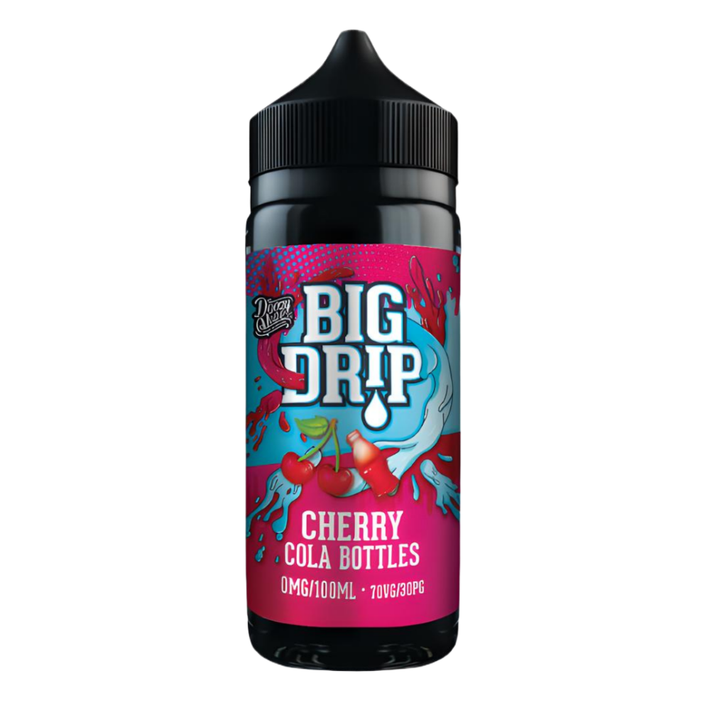 Doozy Vape Big Drip Cherry Cola Bottles, 100ml, Shortfill